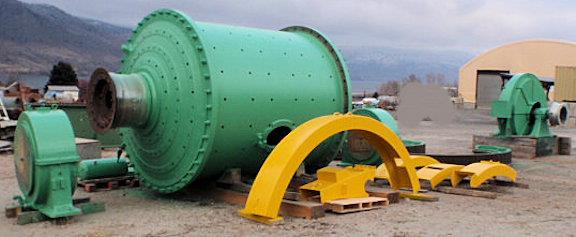 ALLIS CHALMERS 9' x 10' (2.7m x 3m) Ball Mill, 400 HP